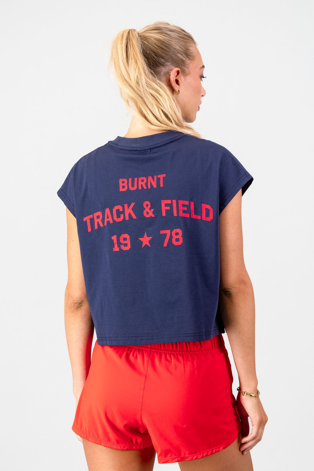 Burnt Studios | Varsity Tank - Navy