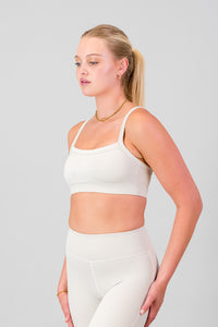 Core Sports Bra - Vanilla