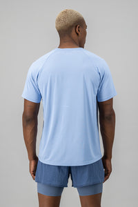 Peak Active Tee - Sky