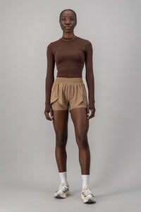 Airflow Run Short - Sandstone