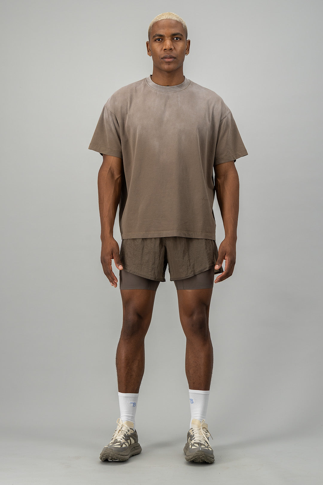 Glide 2-in-1 Run Short - Sandstone