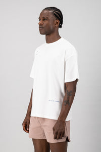 Faded Boxed Tee - Vintage White