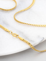 Fine Strand Chain Necklace