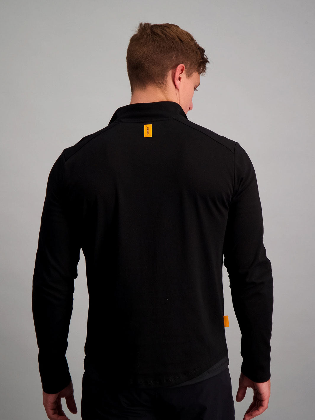 Augusta 1/4 Zip Top - Black