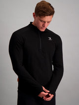 Augusta 1/4 Zip Top - Black