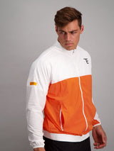 Tokyo Ultra Light Jacket - Orange & White